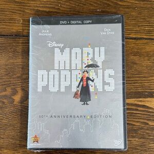 Disney Mary Poppins 50th Anniversary Edition DVD and digital copy NEW sealed